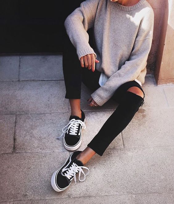 vans old skool outfits