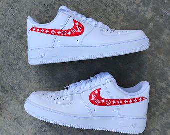 Louis Vuitton nike shoes, custom nike 