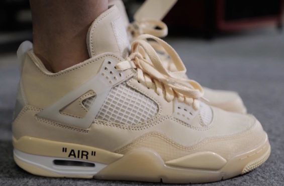 air jordan 4 x off white