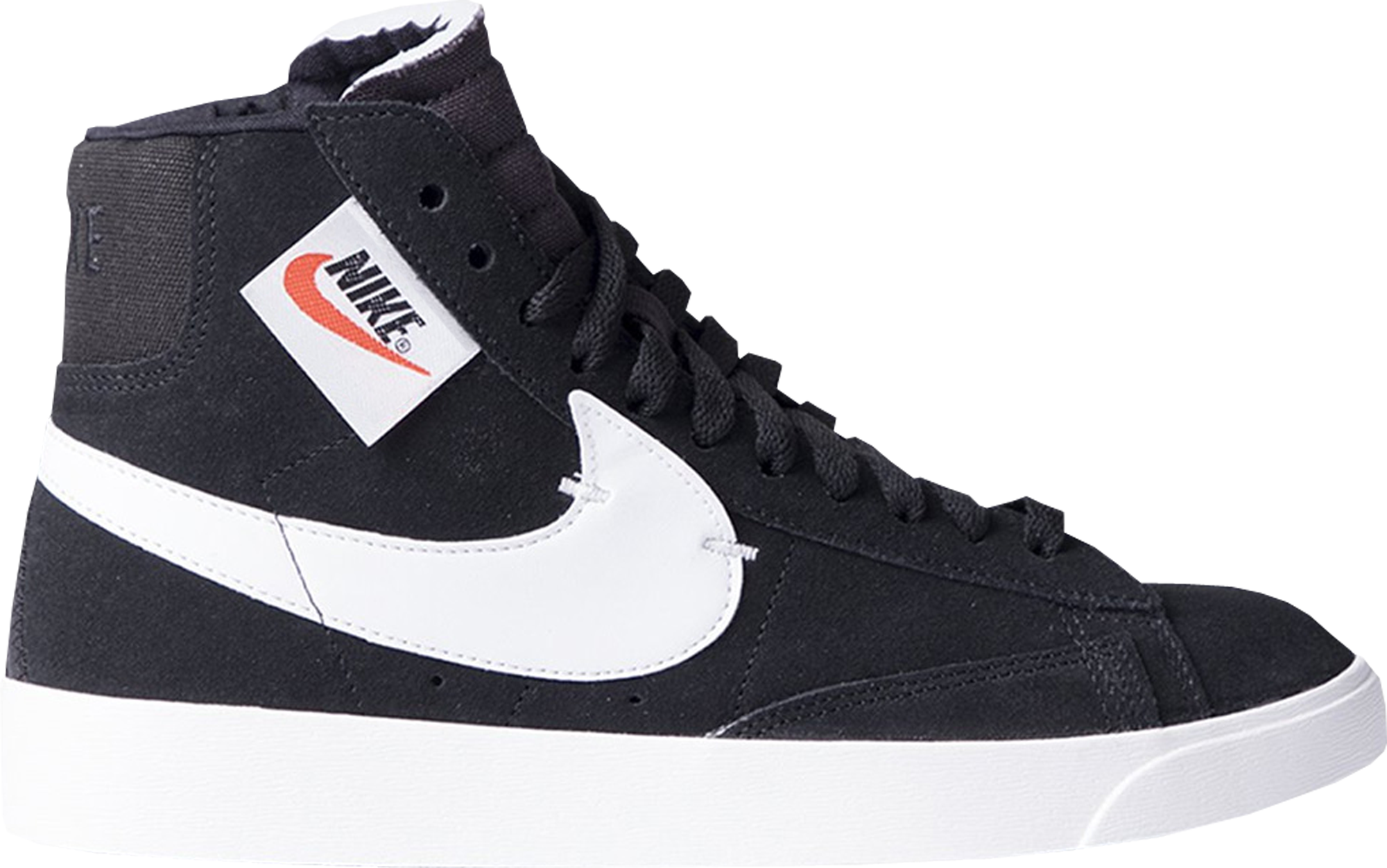 Nike Blazer Mid Rebel Black White (W 
