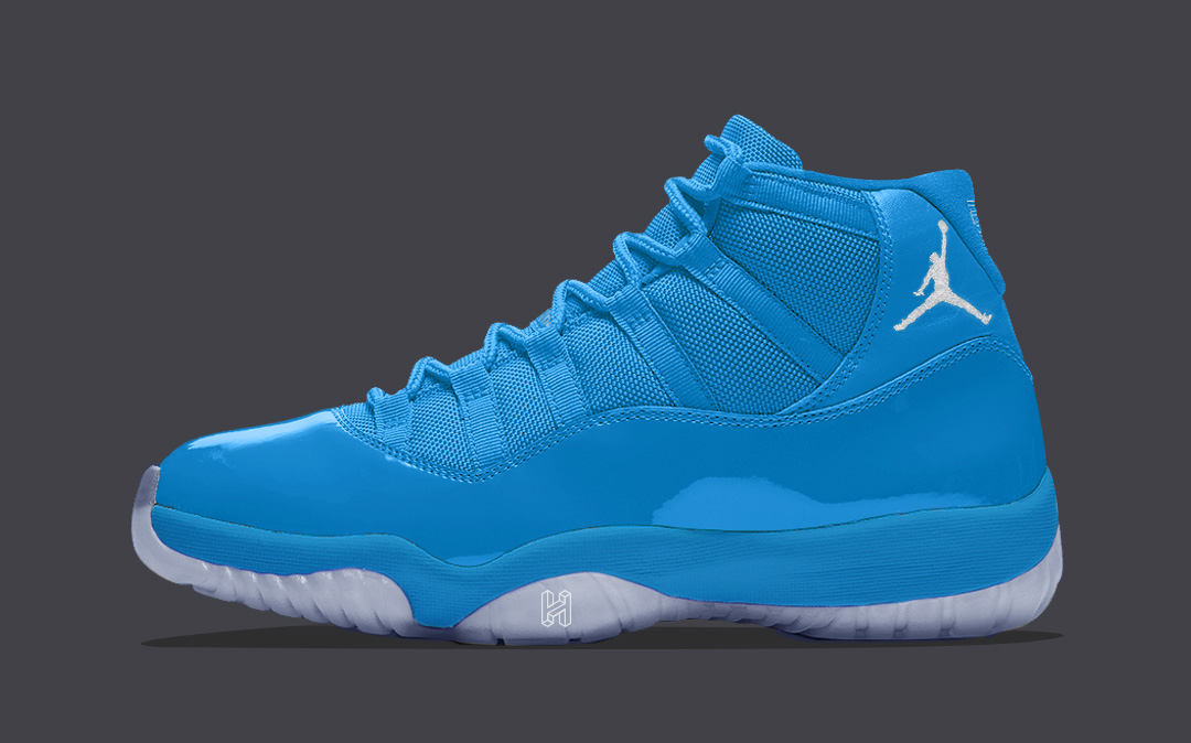 light blue jordans 11