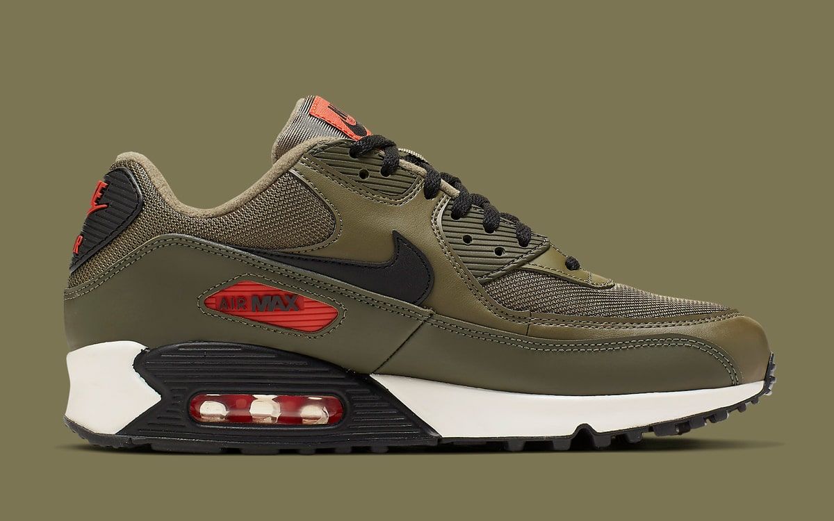 nike olive green air max
