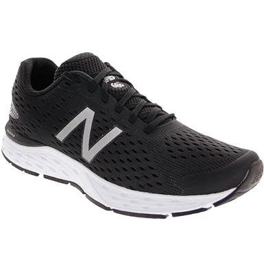new balance black shoes mens
