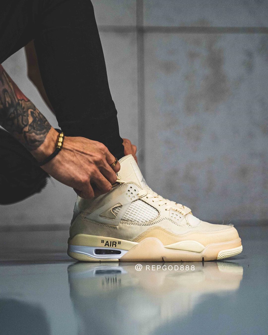 air jordan 4 x off white
