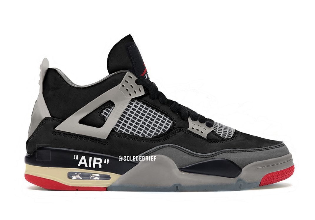 air jordan 4 x off white