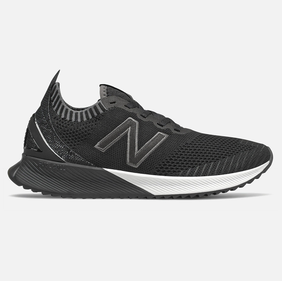 black new balance running shoes