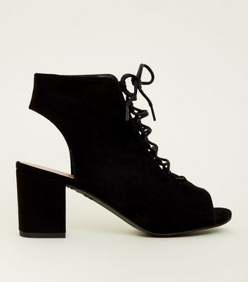 Ghillie Peep Toe Boots 