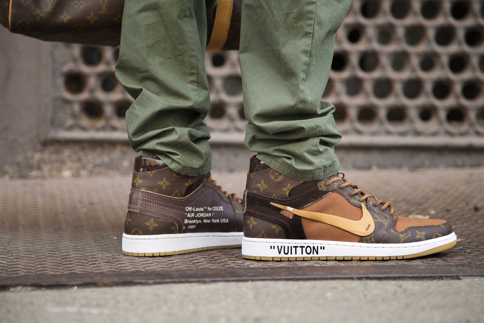 lv nike shoes
