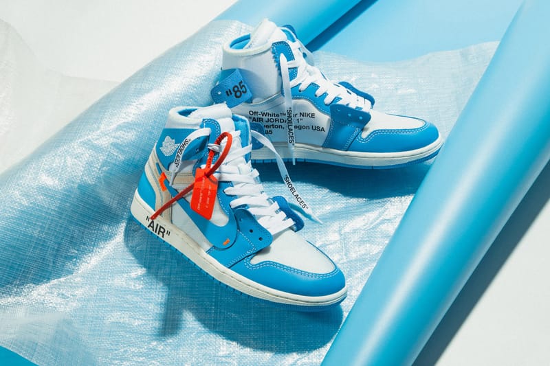 air jordan 1 off white unc