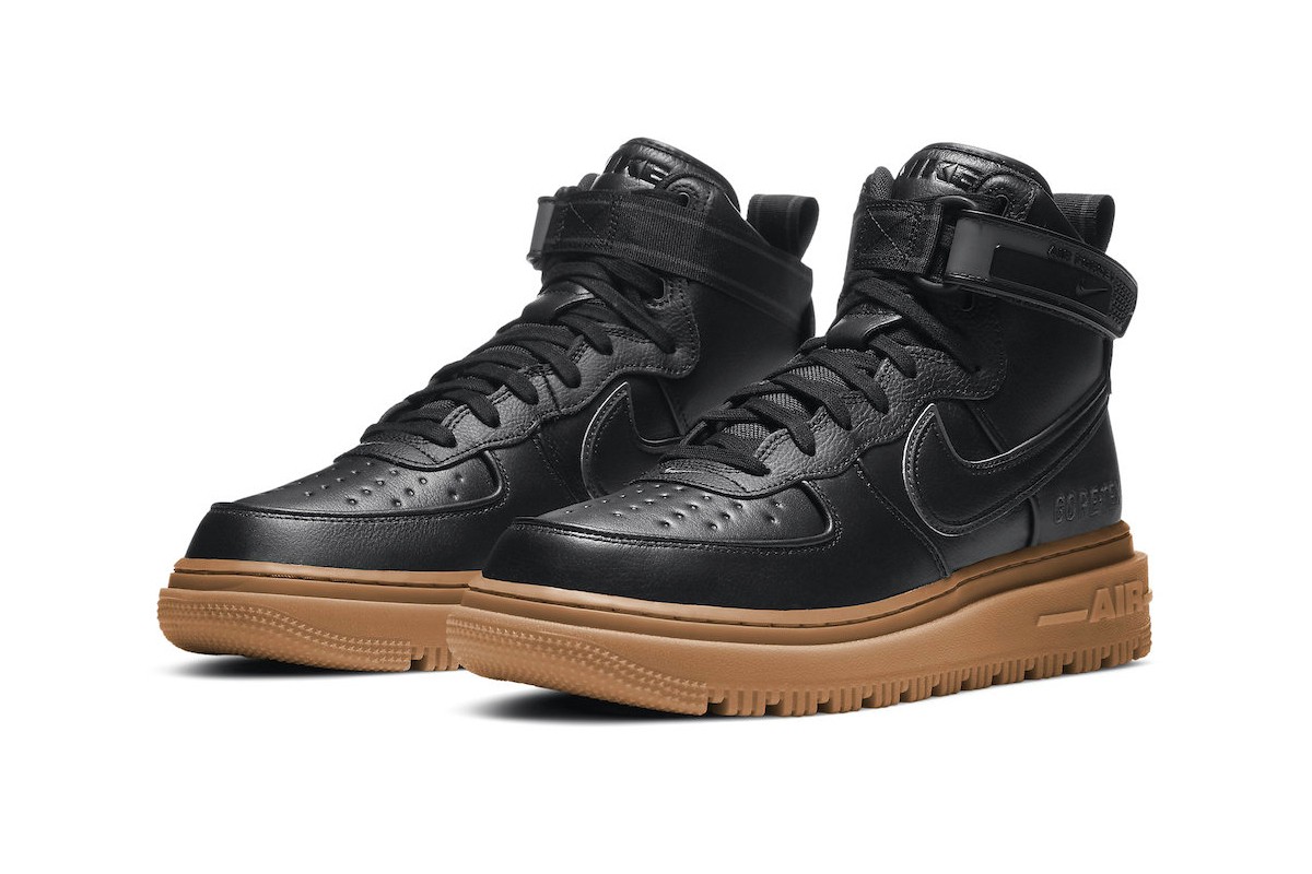 air force 1 black gum
