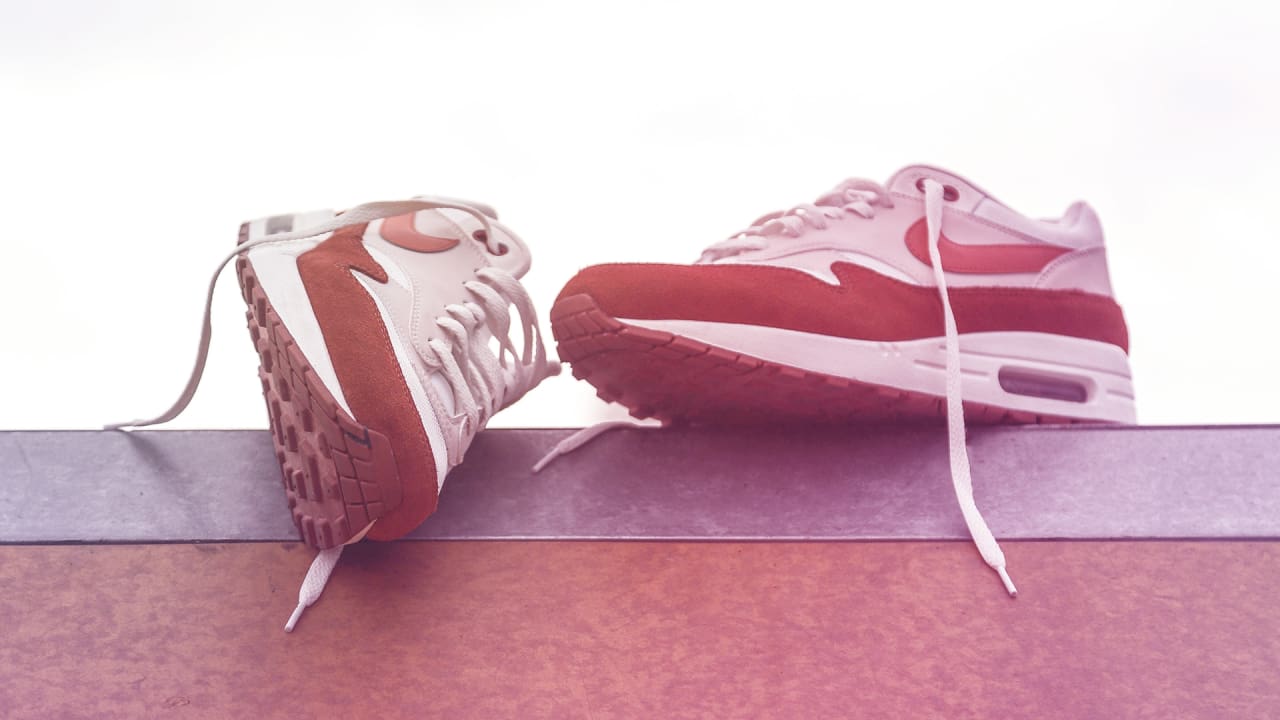 burned nikes