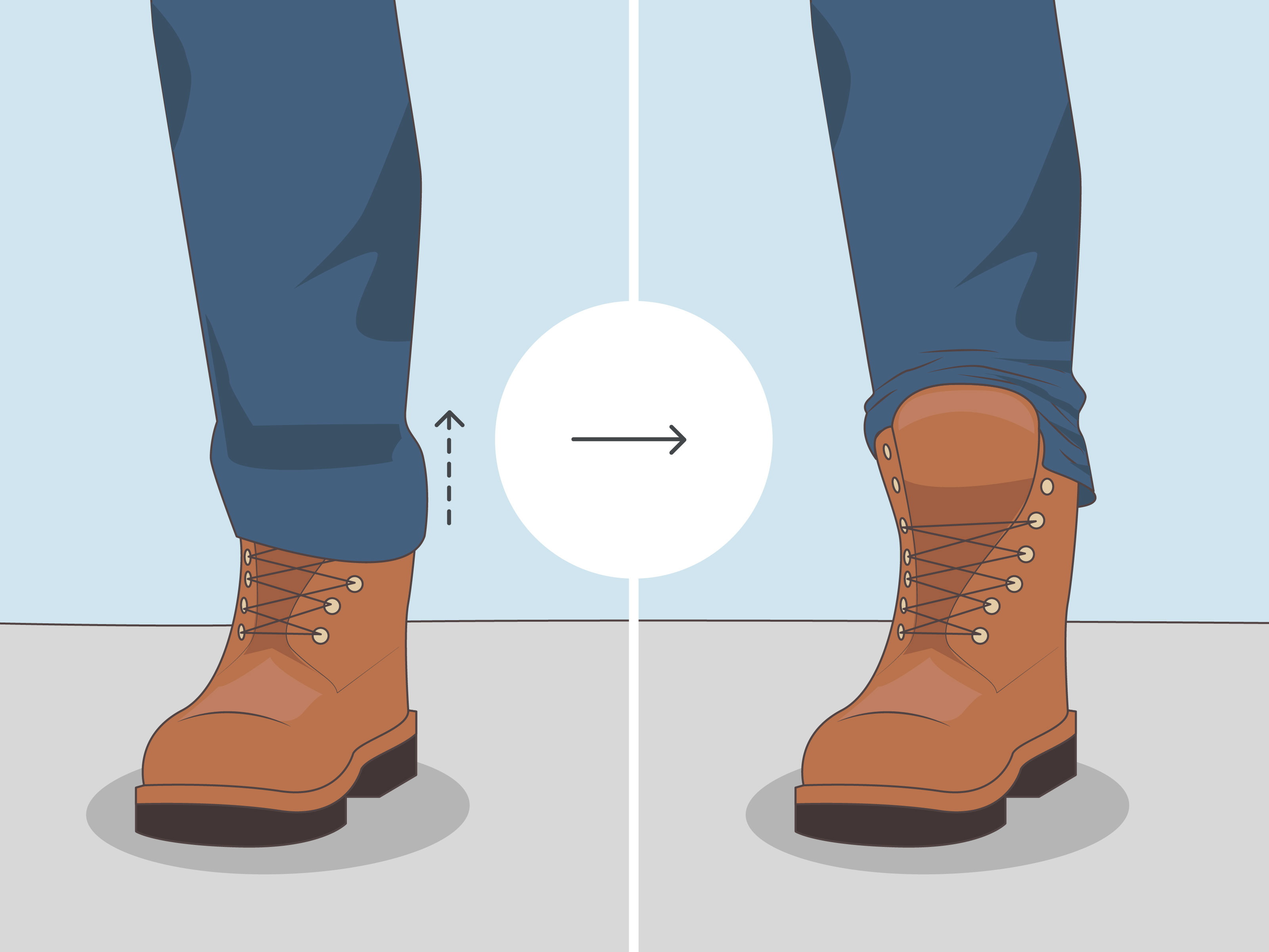 to Wear Men's Boots with Jeans 