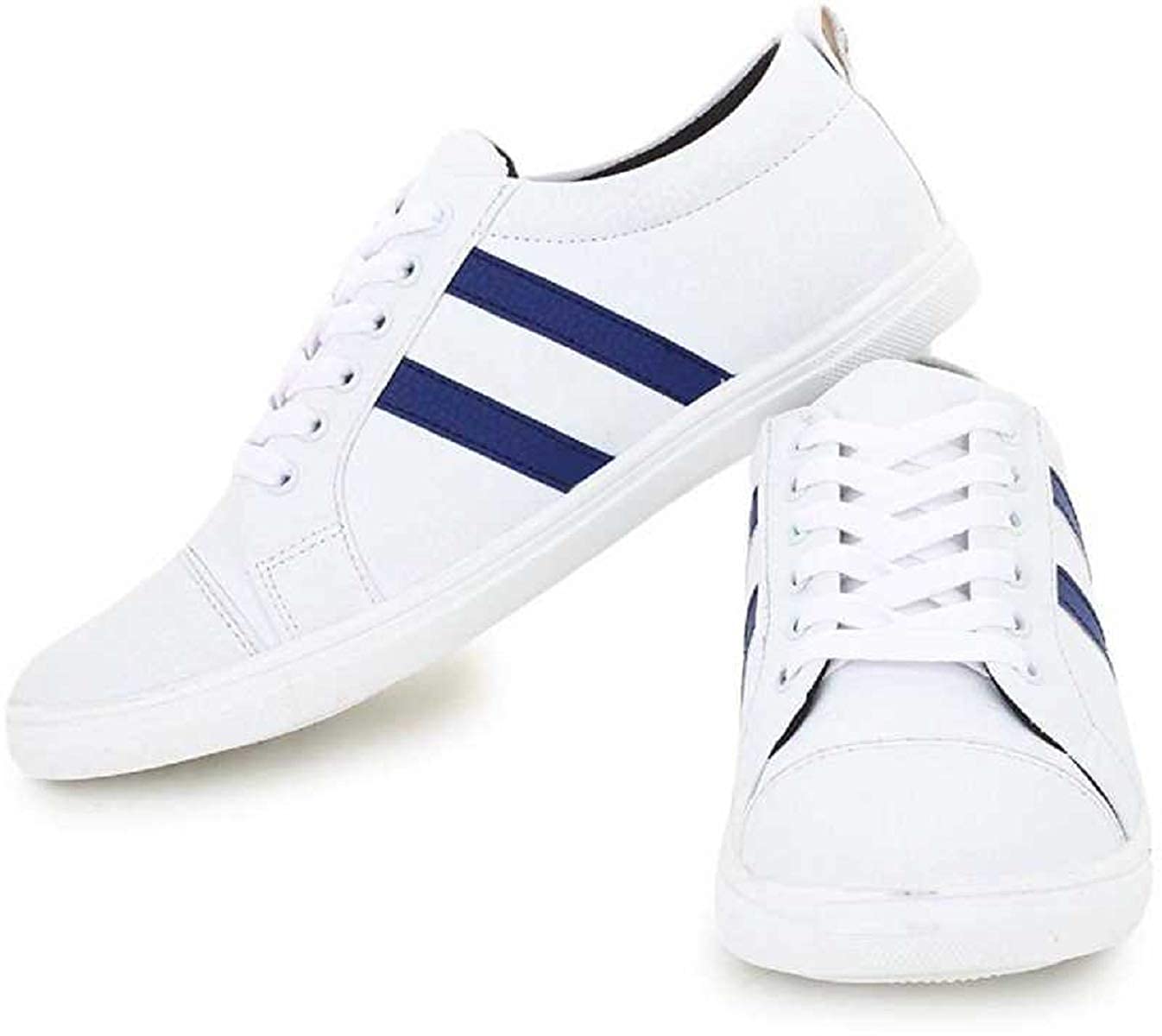 Black Strip Stylo Casual Shoes 