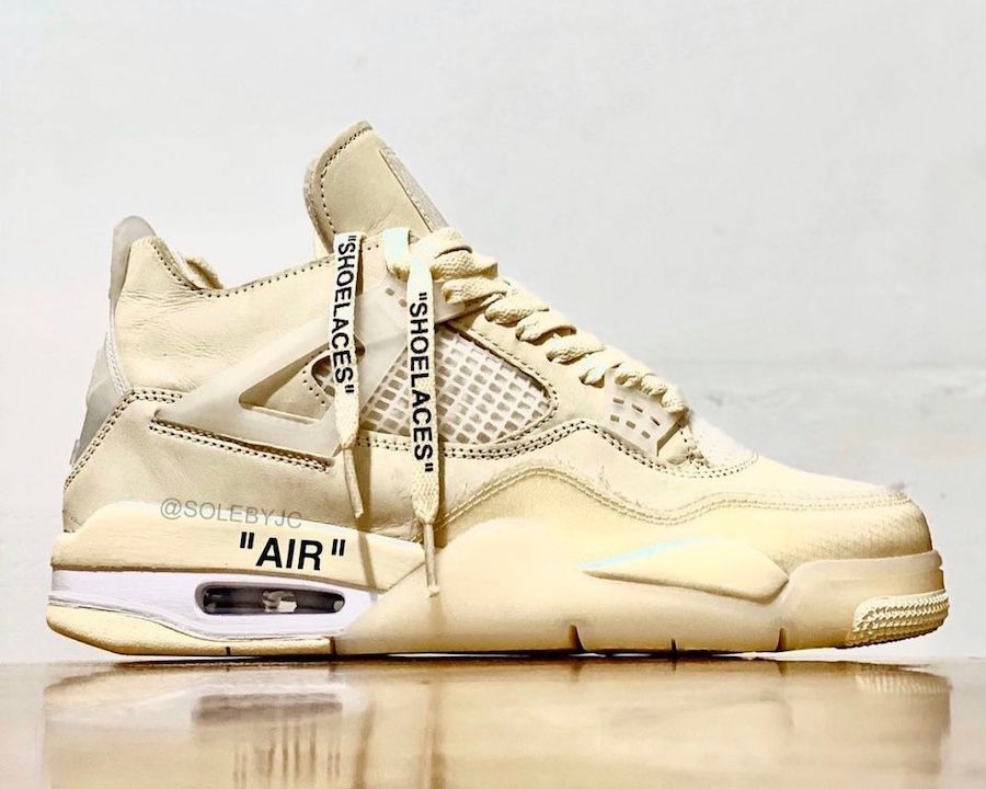 air jordan 4 x off white