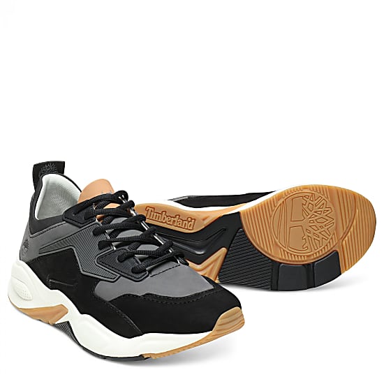 DELPHIVILLE LEATHER SNEAKER, Jetblack 