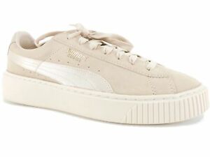 PUMA Women's Suede Platform Mono Satin 