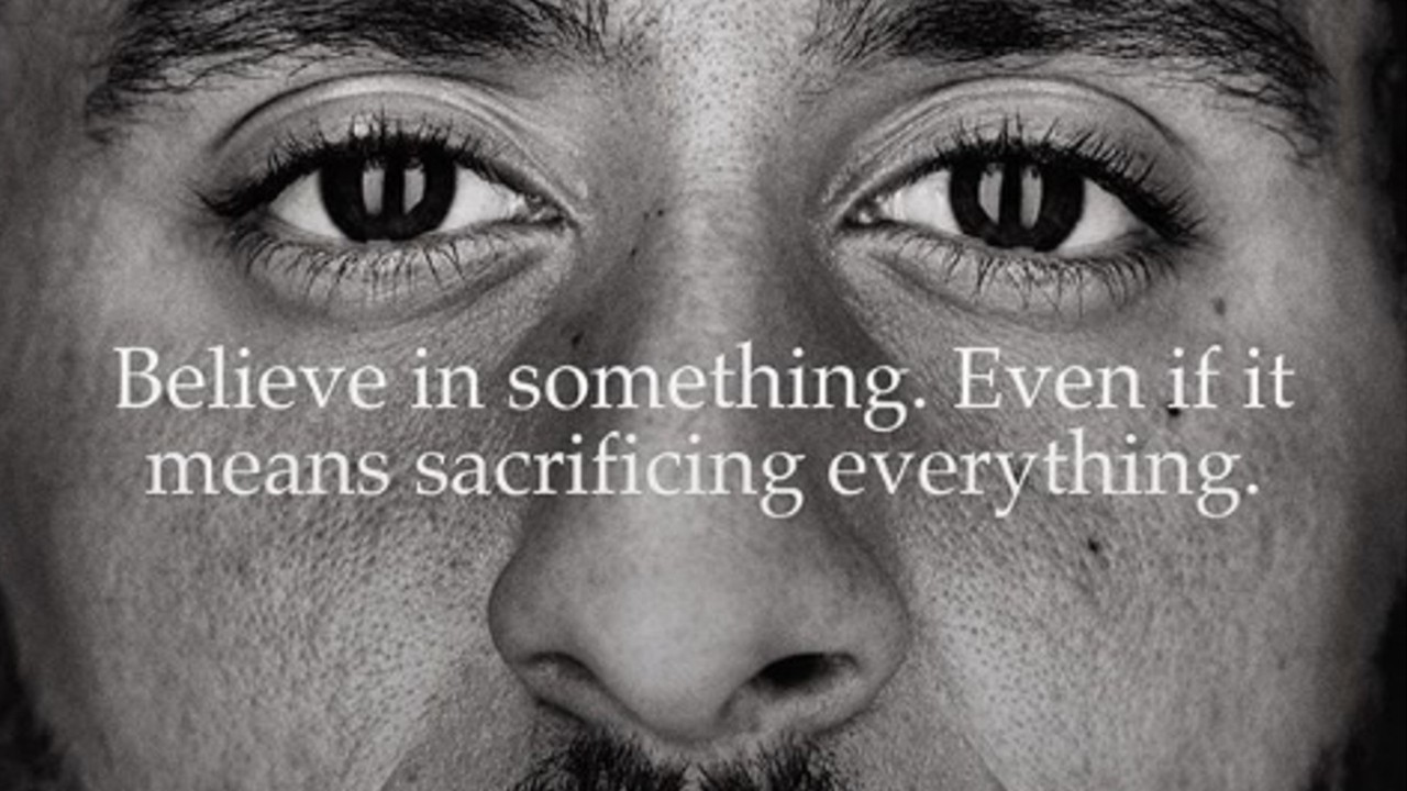 burned nikes