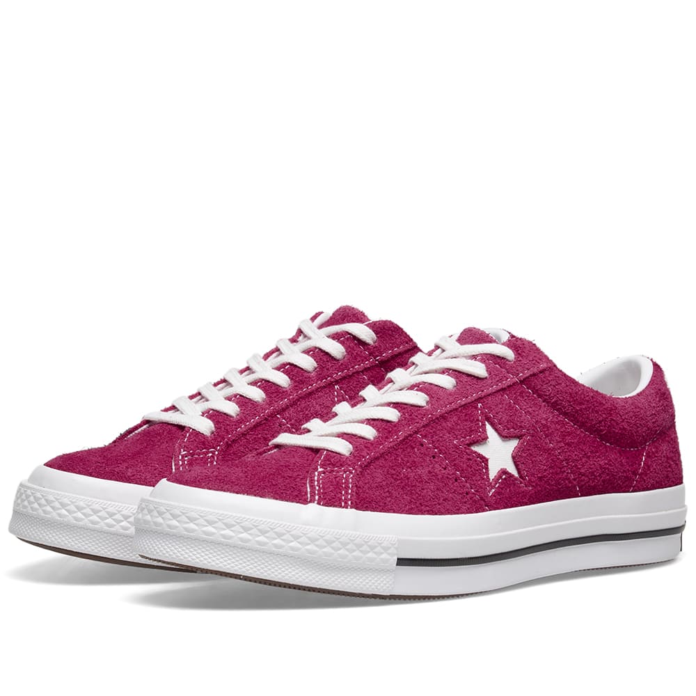Converse One Star Ox Vintage Suede Pink 