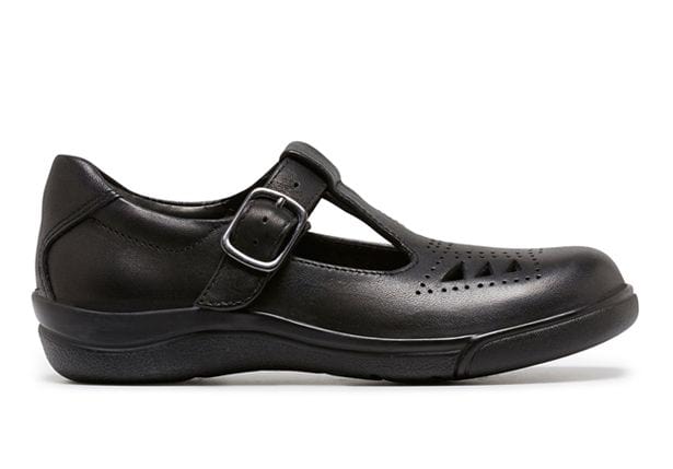CLARKS PUPIL (NARROW) KIDS BLACK 
