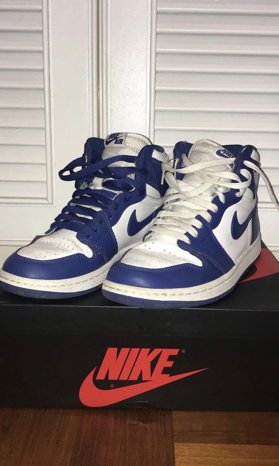Air Jordan 1 Retro Storm Blue, Men's 