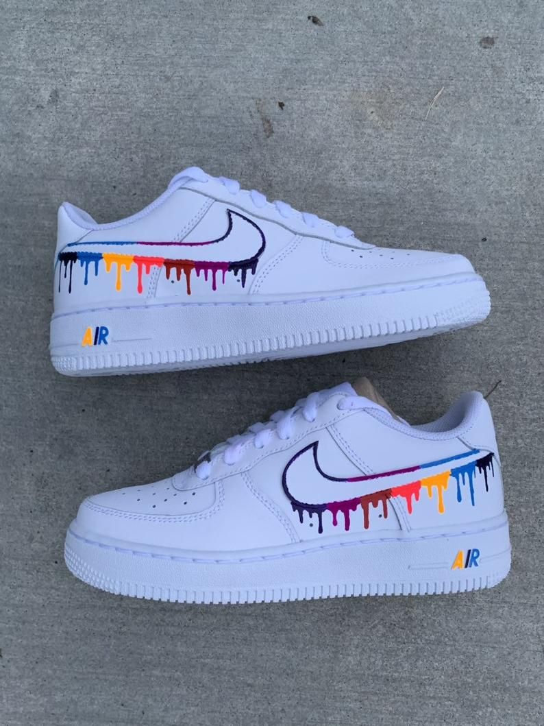 Air Force 1 | Etsy | White nike shoes 