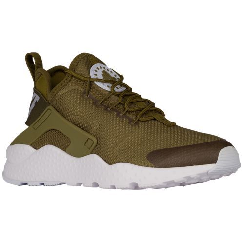 nike huarache olive green