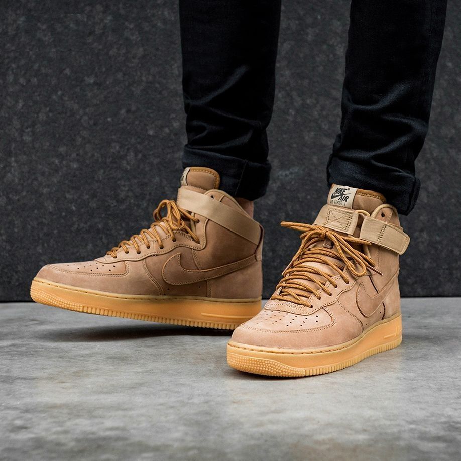 nike air force 1 flax high