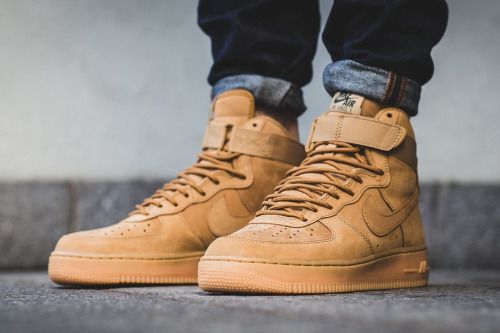 nike air force 1 flax high