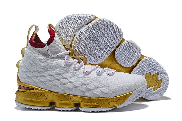 lebrons 15 white