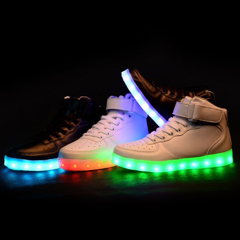Light up shoes, Glow shoes, Shoe boots