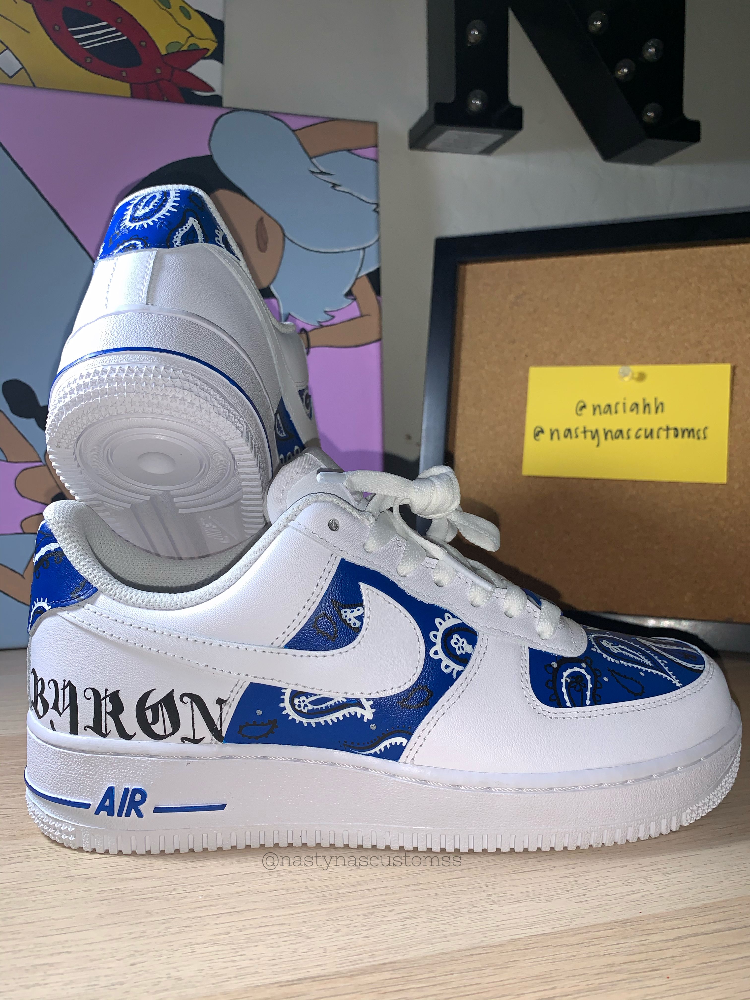 bandana custom air force one i 2020