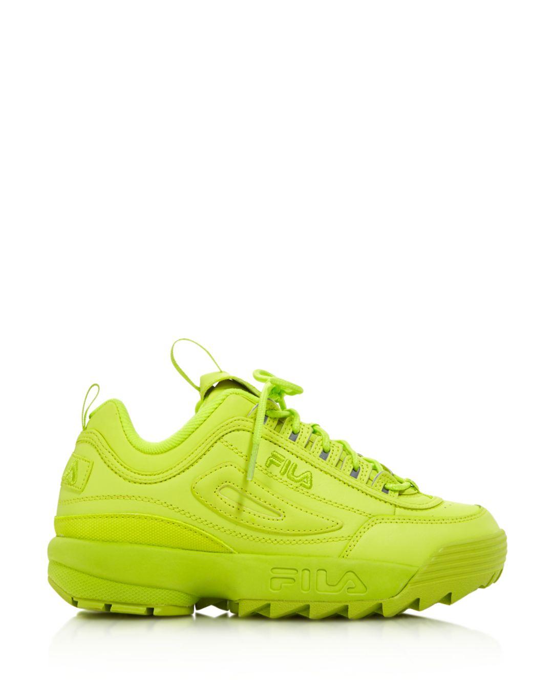 fila green shoes