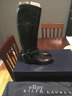 Ralph Lauren Sandra Riding Boots