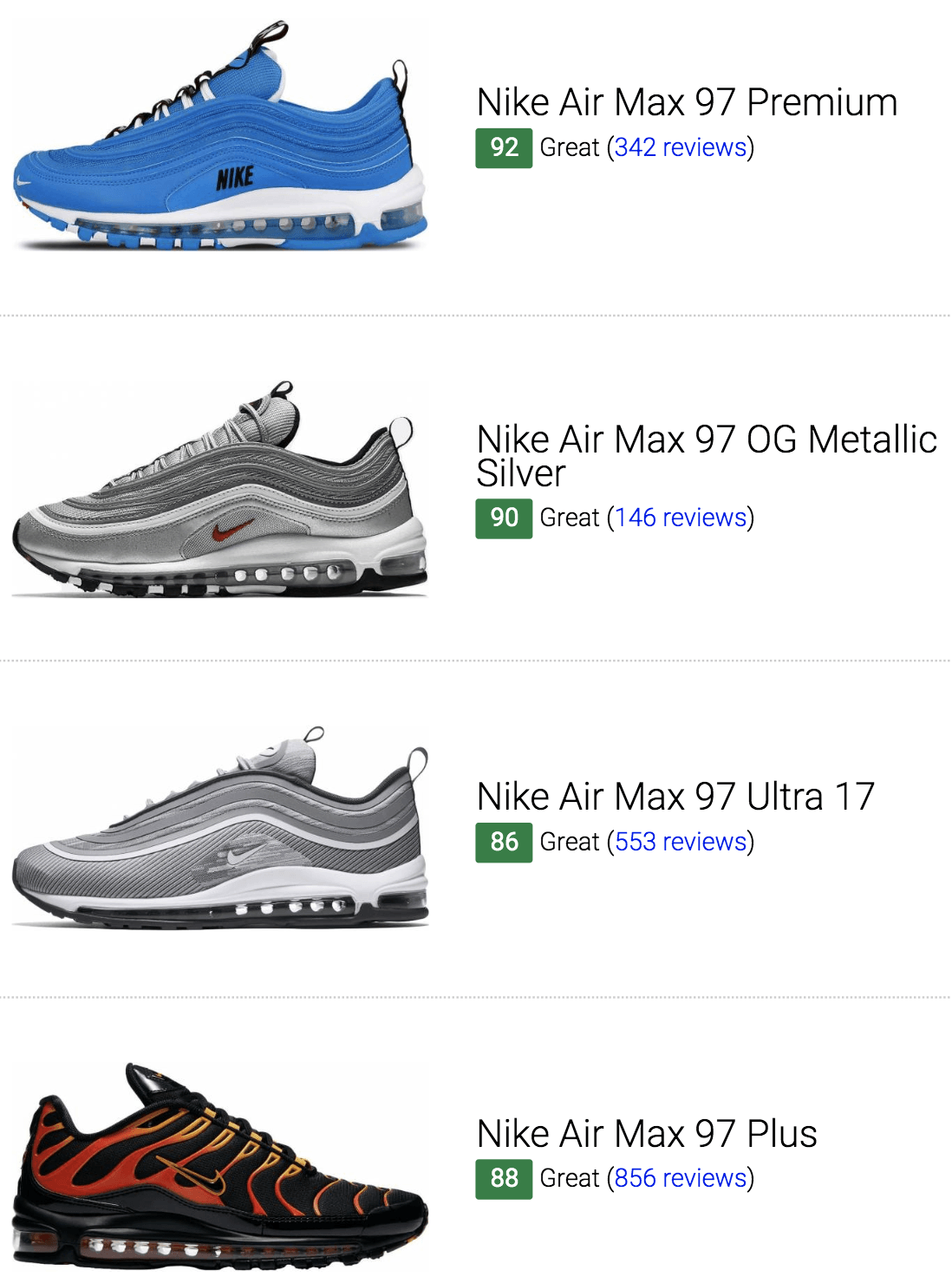 nike air 97s