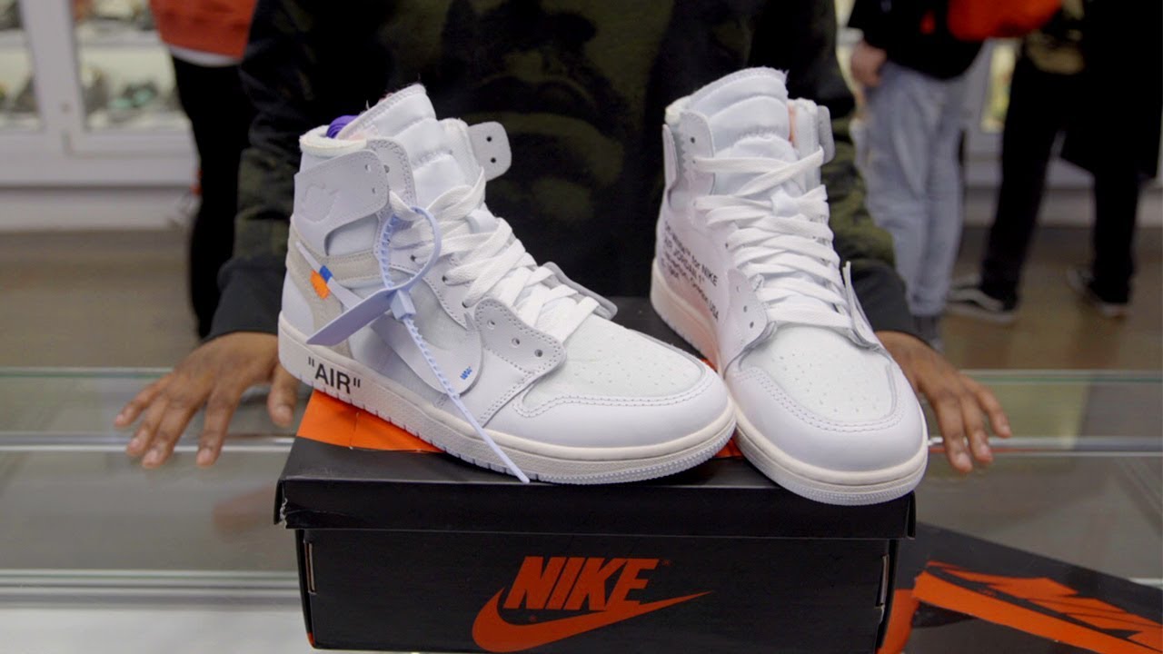 air jordan 1 off white white
