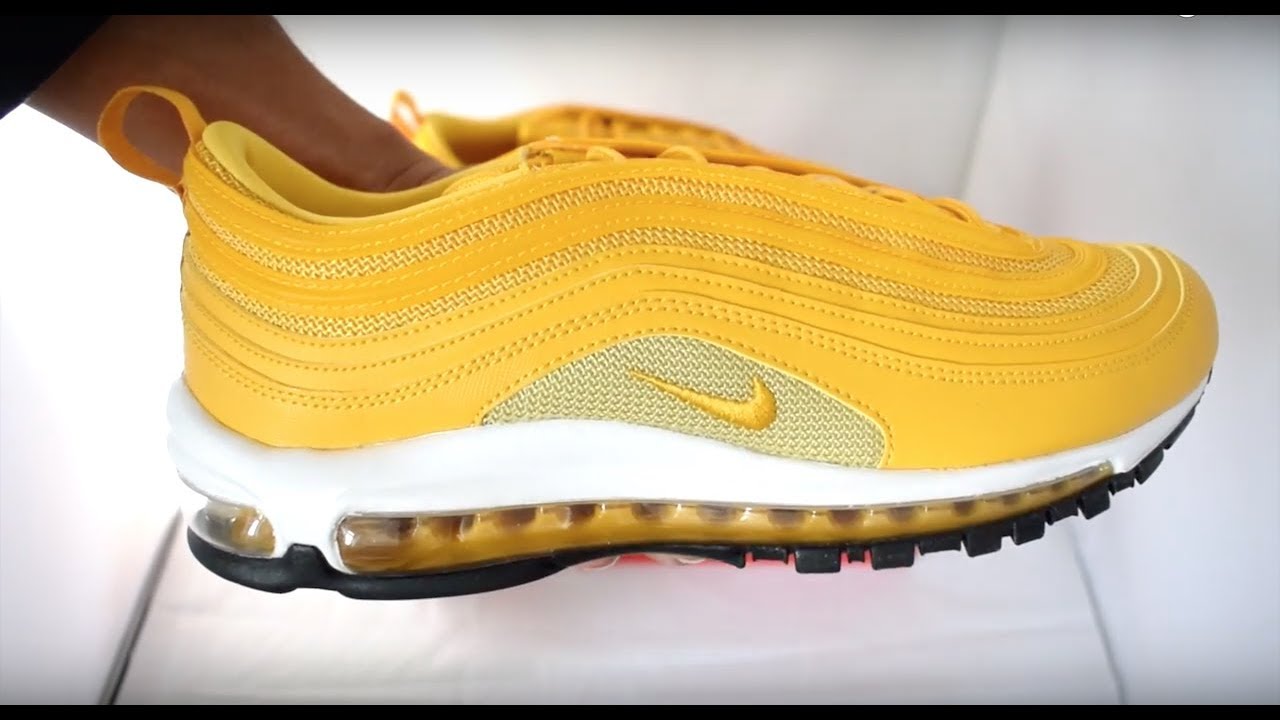 yellow air maxes 97
