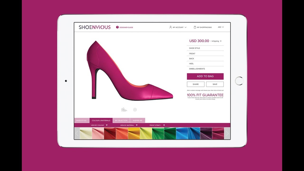 design shoes online