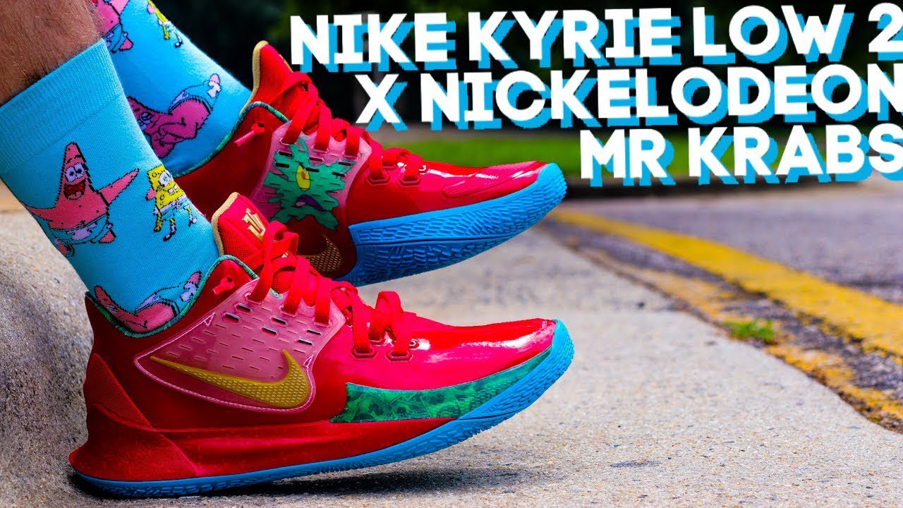 NIKE KYRIE LOW 2 X NICKELODEON MR KRABS 