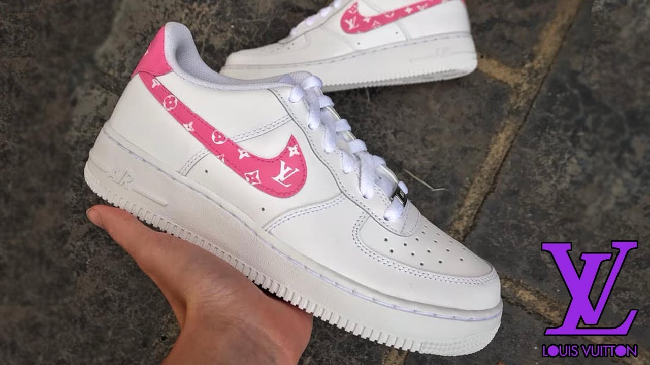 Custom LV Nike Air Force 1s | Louis 