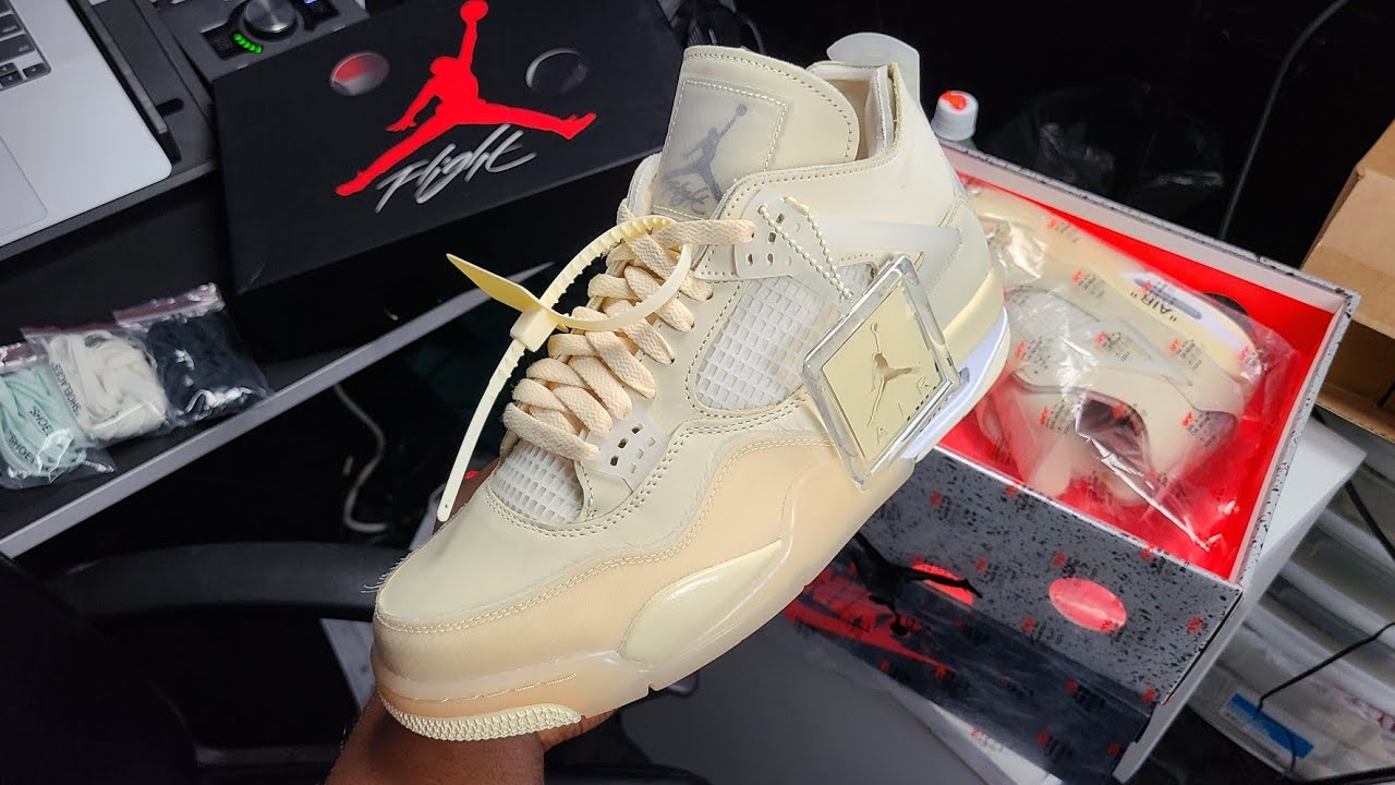 air jordan 4 x off white