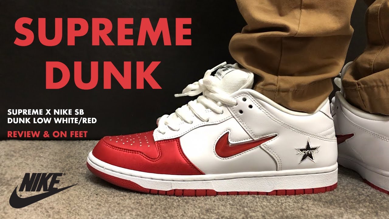 supreme sb dunk