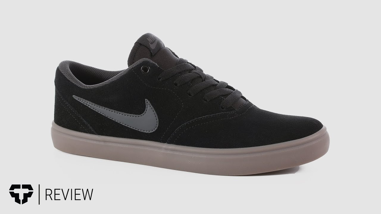 nike sb check solarsoft men's skate shoes