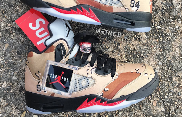 Supreme Air Jordan 5 Camo - Snaidero-usa