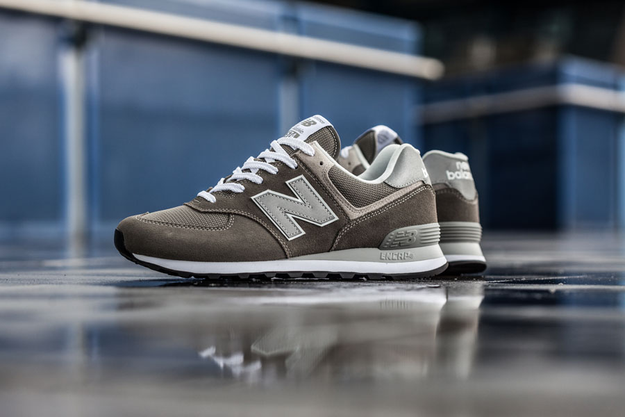 new balance classic grey 574 - 53 