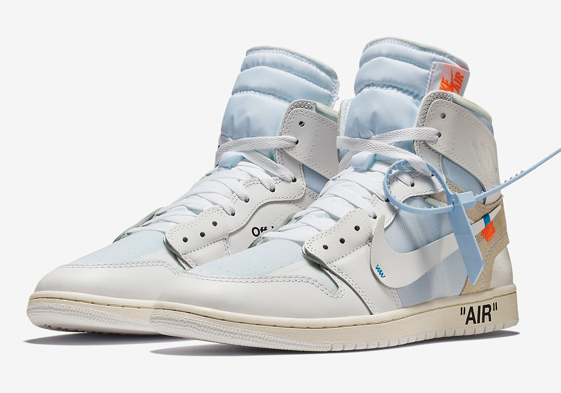 air jordan 1 off white white