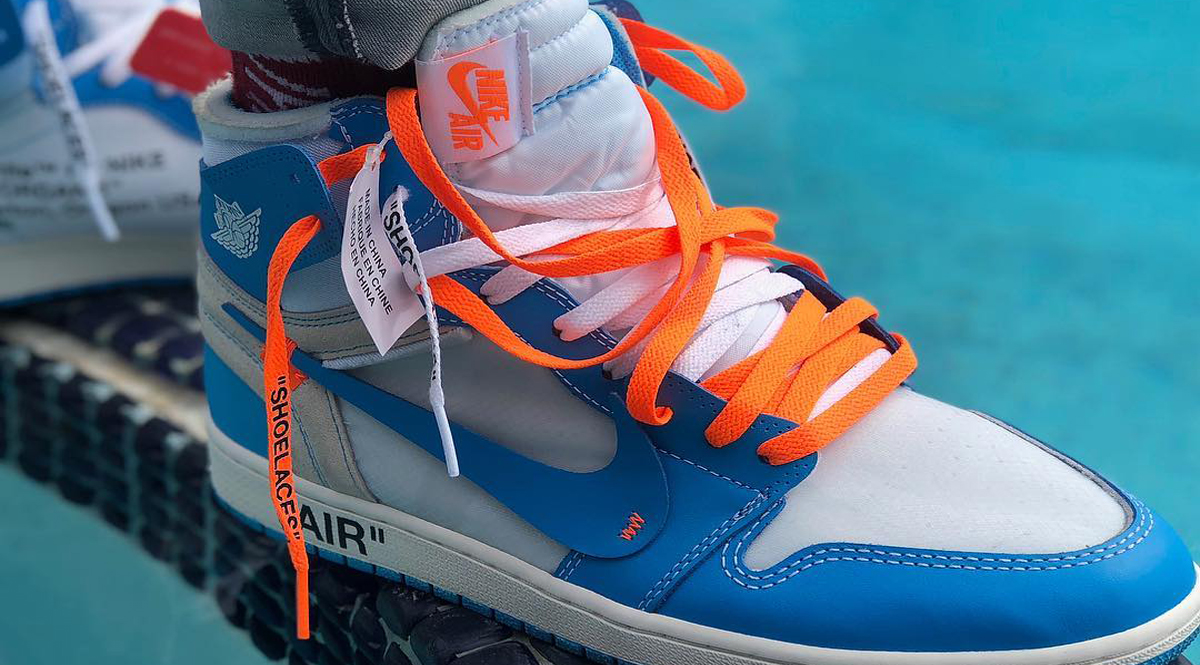 air jordan 1 off white unc