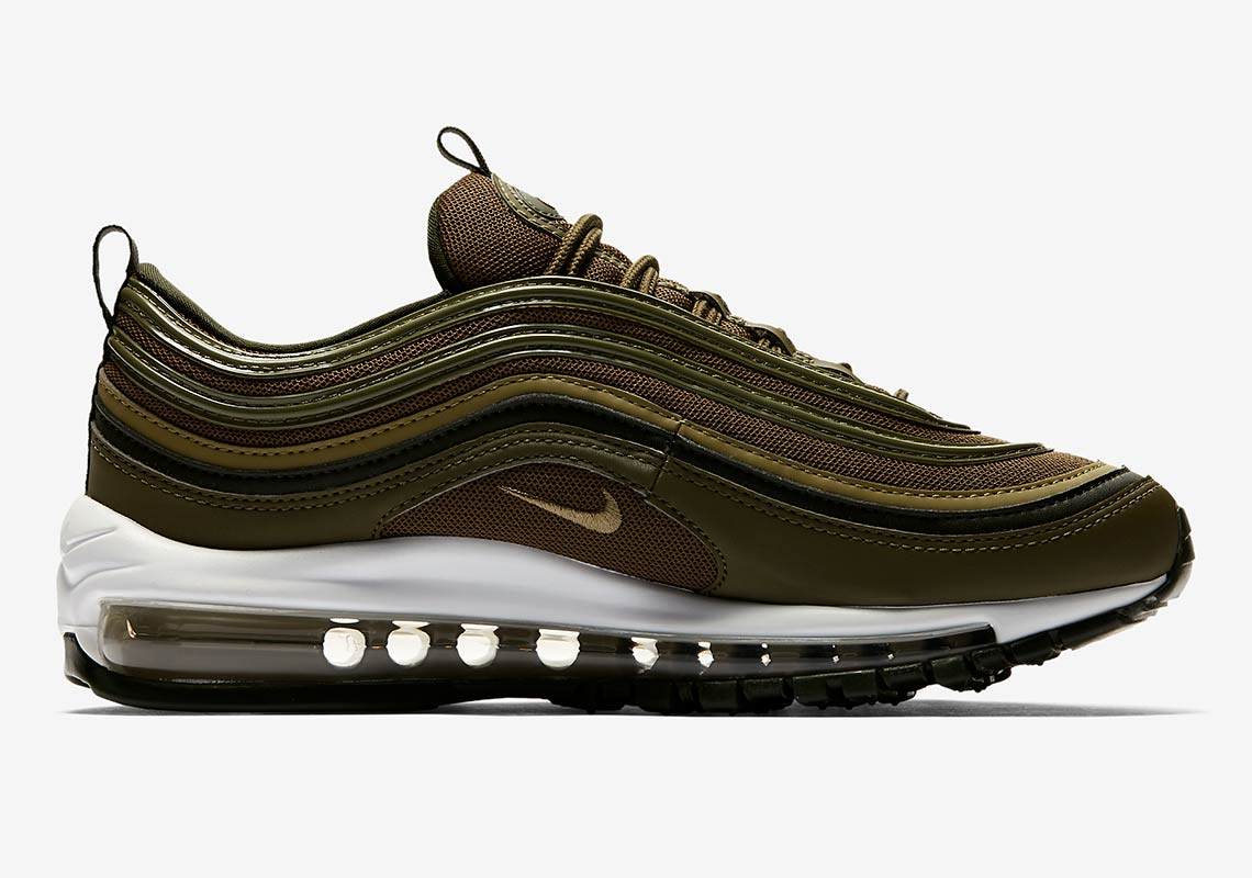 nike olive green air max