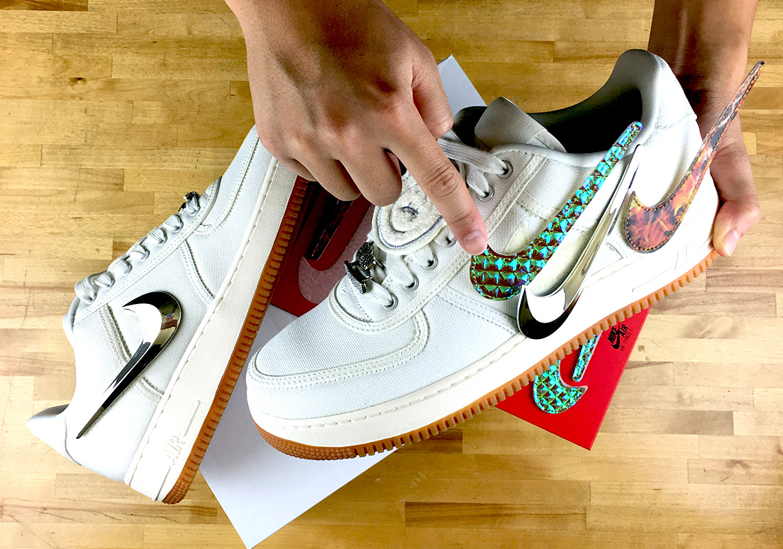 Travis Scott Nike Air Force 1 Sail 