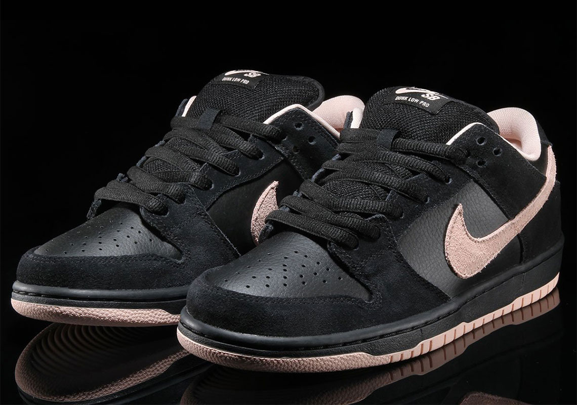 Nike SB Dunk Low Black Washed Coral 