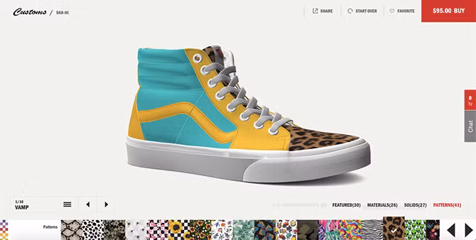 design your own sneakers online